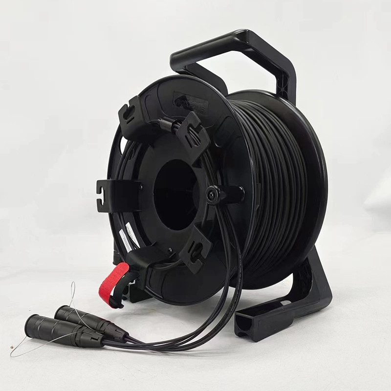 Armored Tactical Cable Reel for Complex Environment Armored Tactical Field Use