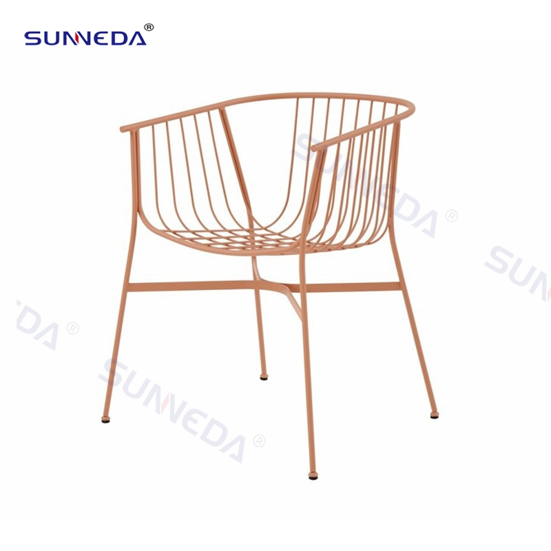 Hotel Restaurant Commercial Design Durable Aluminum Frame Patio Garden Furniture