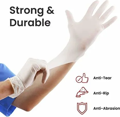 Los guantes de PVC negro de la mano el servicio de comida sin polvo guantes de vinilo de limpieza fabricante
