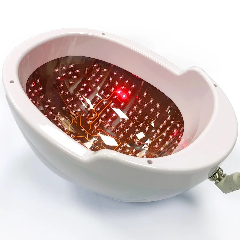 Parkinson Alzheimer alivio del dolor Luz pulsada 40Hz LED Luz roja Casco de terapia