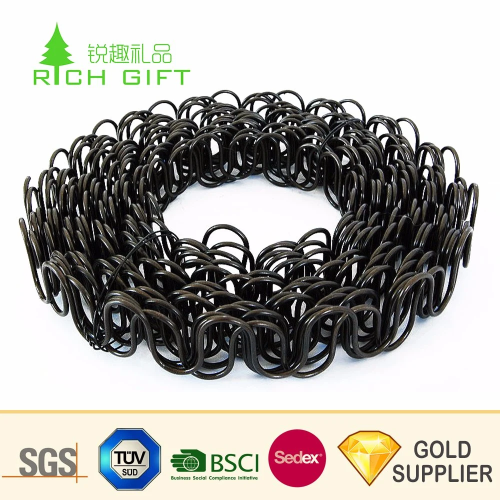 China Manufacturer Customized High Precision Special Shape Steel Flat Bend Support Spiral Mechanical Wave Spring