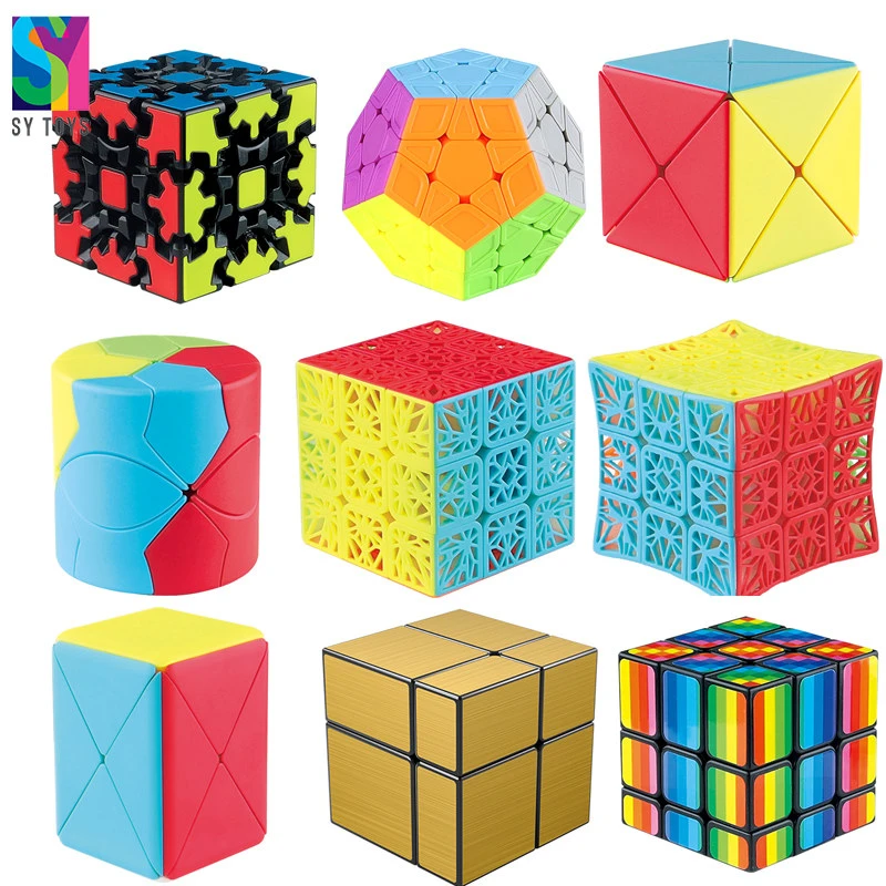Sytoys Jouets Éducatifs Cube Magic Cube Puzzle Enfants Enfants Jouet de Vitesse Puzzle Iq Jouet Rubik's Cube Professionnel