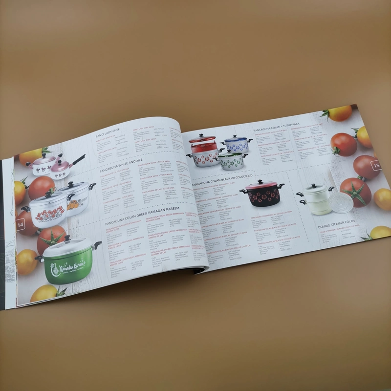 Full Color Product Catalog Printing Perfect Bound