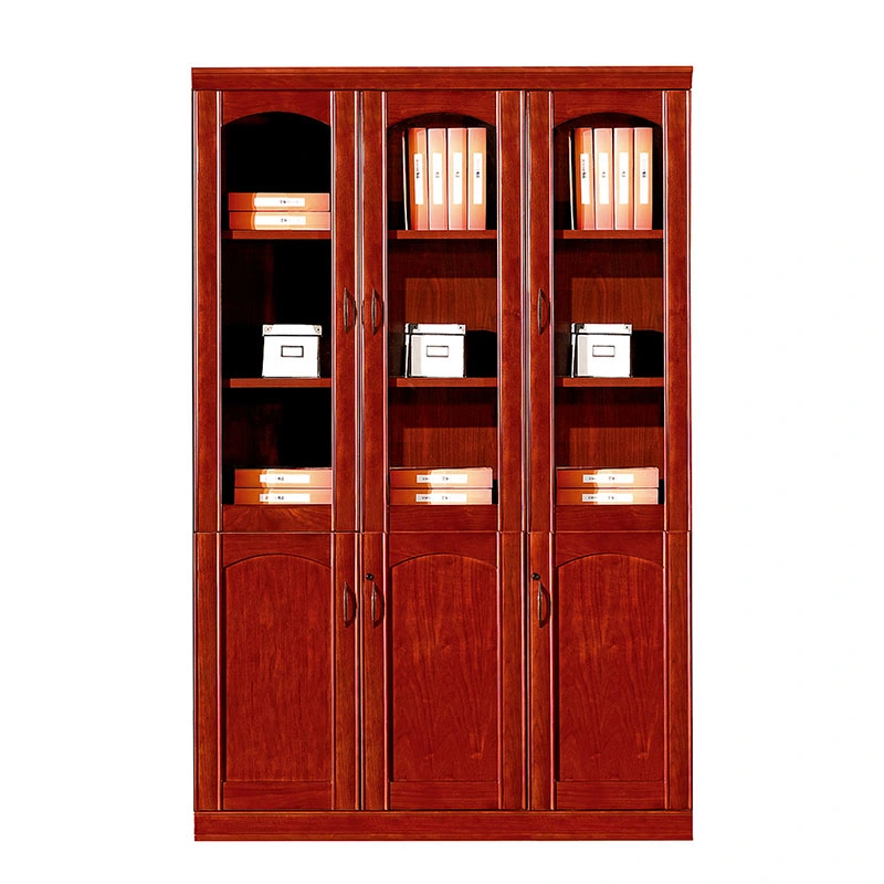 Modular Antique Wooden Office File Cabinet