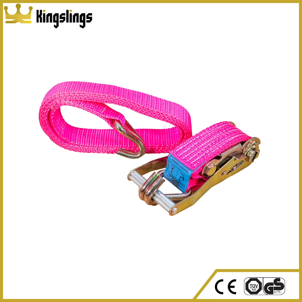 Kingslings 1t/3t/4t/5t/6t Cargo Lashing Belt ODM&OEM Factory Ratchet Tie Down