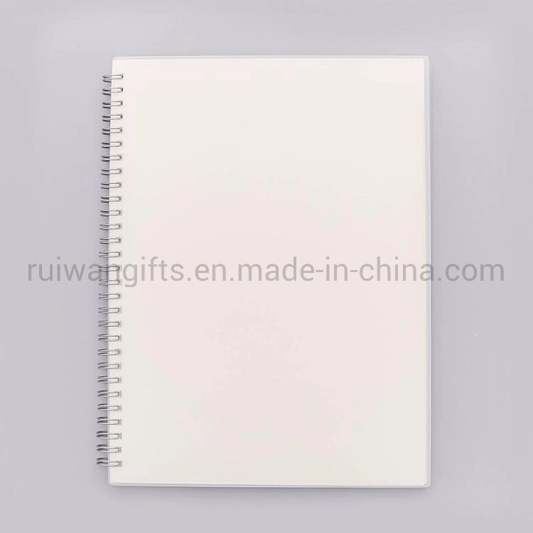 Tapa de PP Cuaderno de espiral Cuaderno de escuela A5, A6, B5