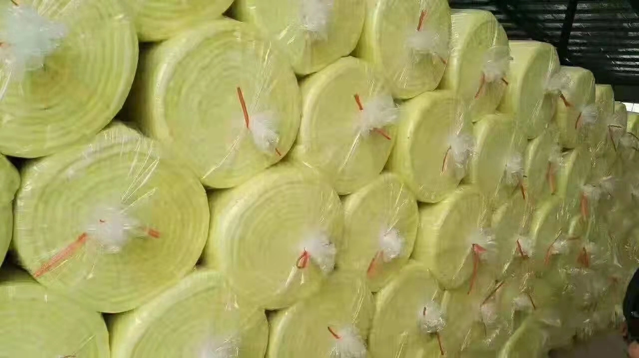 Heat Insulation Fireproof Fiber Glass Wool Blanket Used as Construction Material/Glass Rock Wool