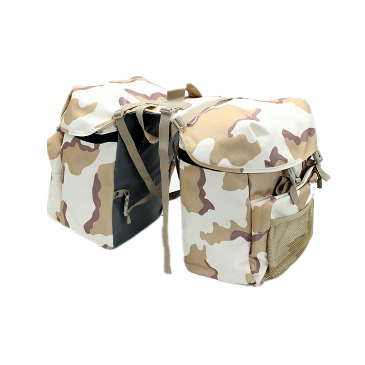 Free Rain Cloth Waterproof and Durable Customized Polyester Canvas Tool Bag for Outdoor Picnic Riding Bike Bag