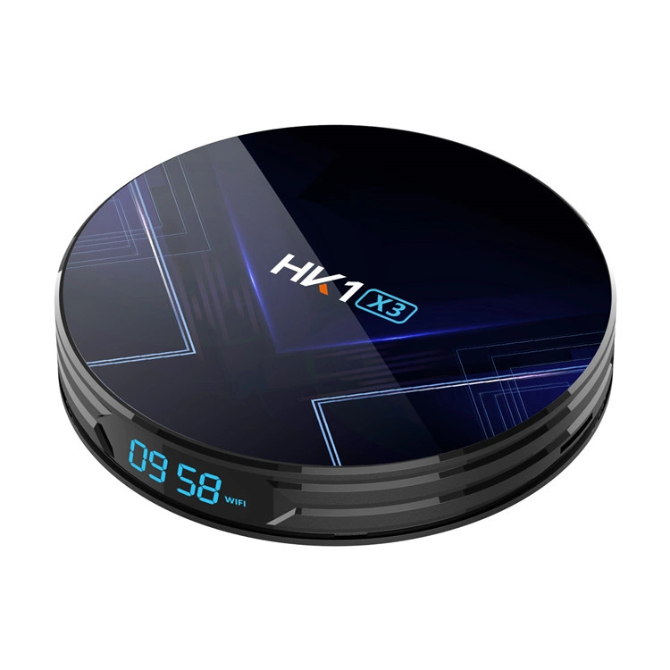 Voice TV Box 8K Resolution HK1 X3 Media Player 4GB/128GB 1000m LAN Powerful Chip Amlogic S905X3 Game Box