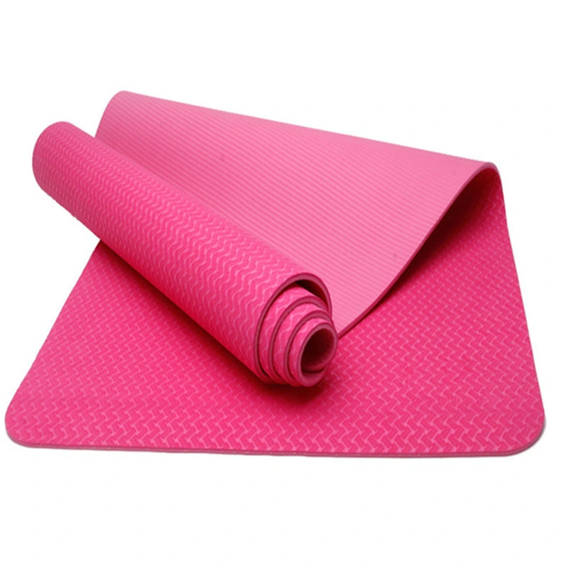 Tapis de Yoga de pliage Pan MAT Tapis de plancher de la vente directe d'usine écologique aucune odeur particulière TPE Sports antiglisse