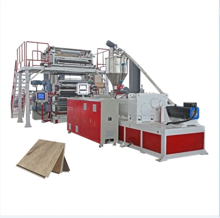 Spc PVC Flooring Tile Production Line for Precision Manufacturing