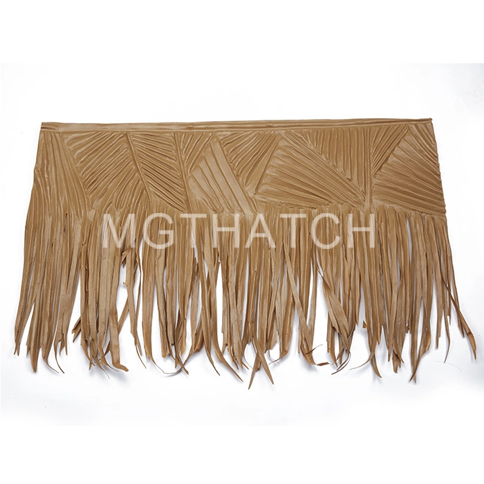 High quality/High cost performance Eco-Friendly Plastic Artificial Palm Leaf Thatch Roof Palm