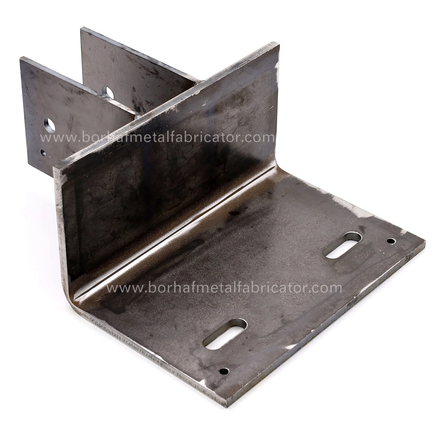 Electronics Galvanized Metal Hole Punching Cutter Components with Powder Coating Surface Finish