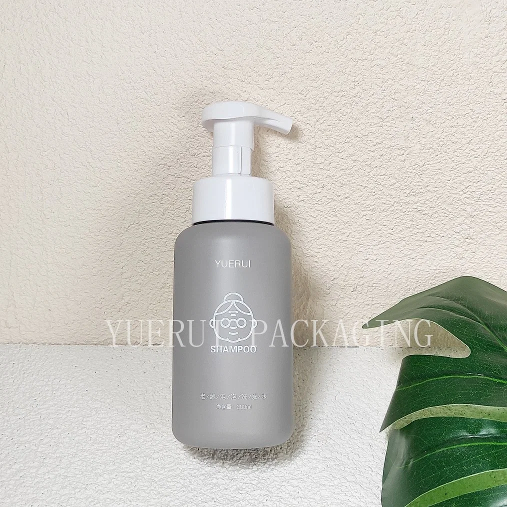 Custom Manufacturers200ml Unique Design Foam Pump Bottle Pet Liquid Soap Bottles Packaging