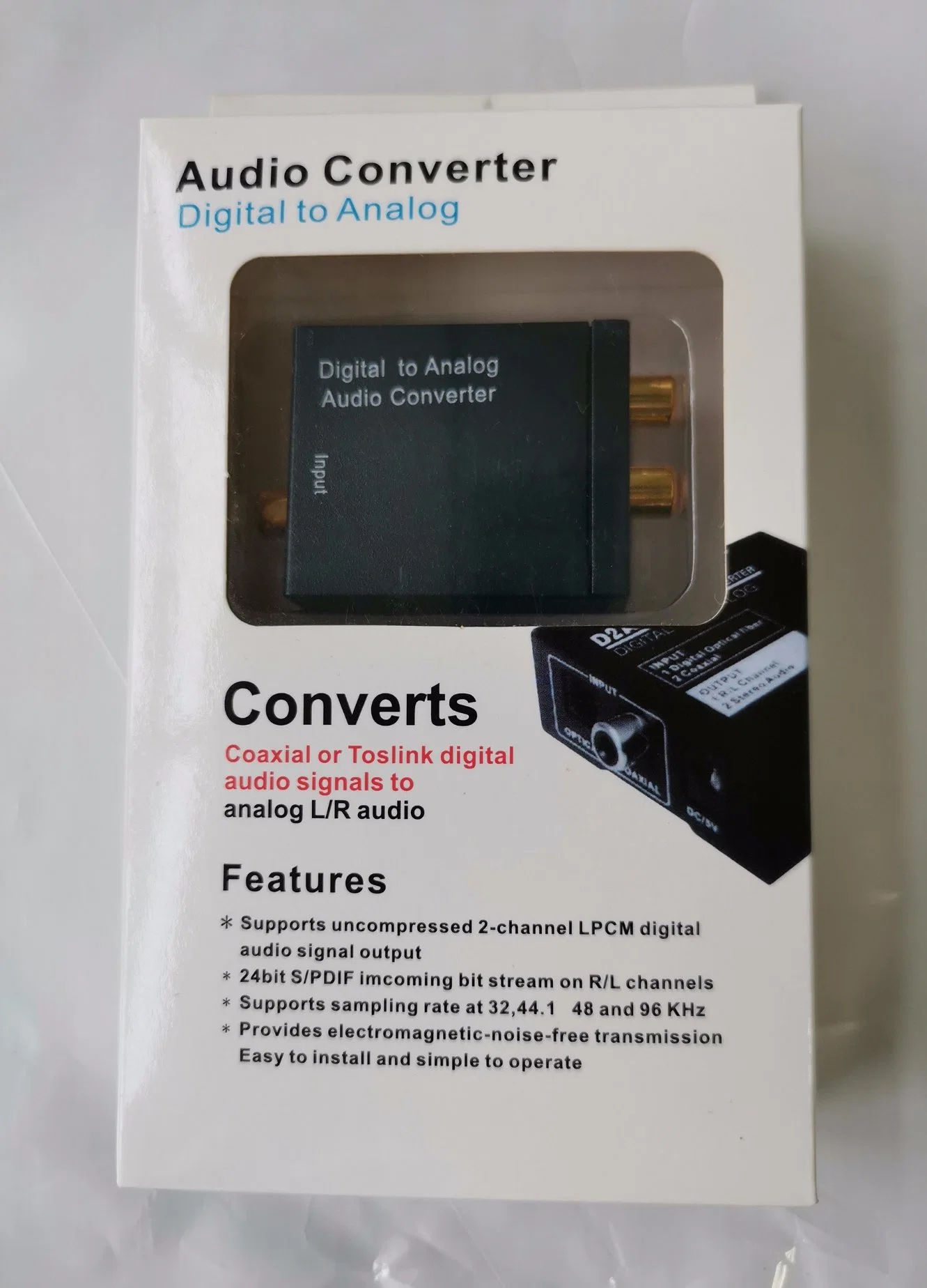 Digital to Analog Audio Converter