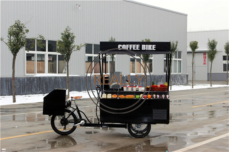 Multi Function Electric/Pedal Beer Trike Fast Food Ice Cream Coffee Bike Kiosk