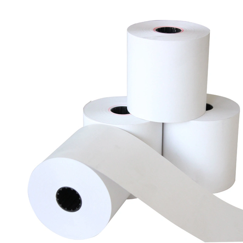3 1/8'' Wide 80mm Wide Thermal Paper Roll- Credit Card Receipt Paper Rolls Thermal Cash Register Roll - Premium Thermal Printer Paper Thermal Till Roll