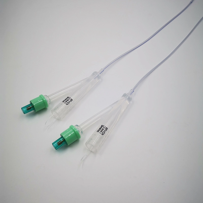 3 Ways Surgical Disposable Silicon Foley Catheter