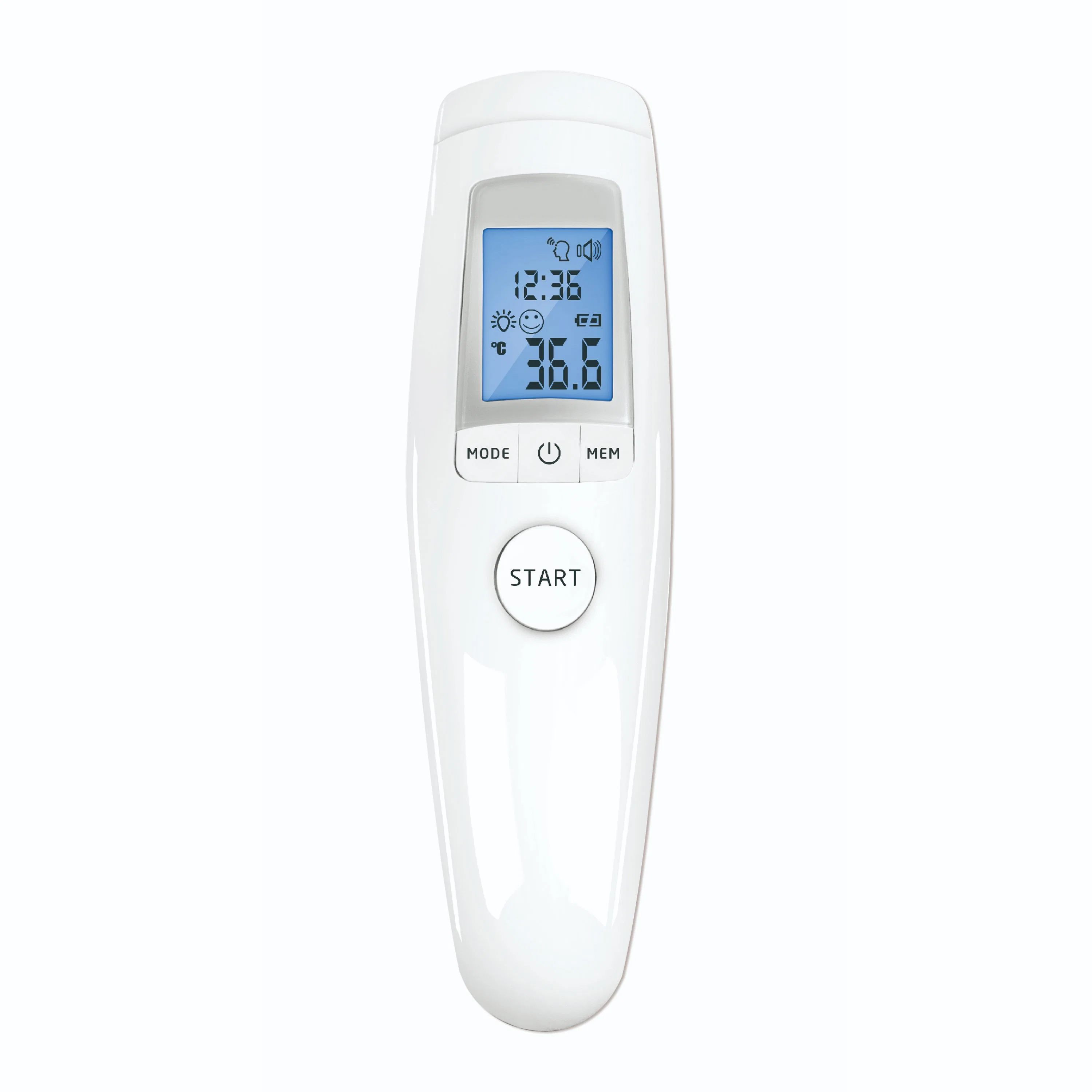 CE FDA ISO Approved Handheld Portable Non-Contact Temperature Measurement Baby Fever Infrared Digital Thermometer