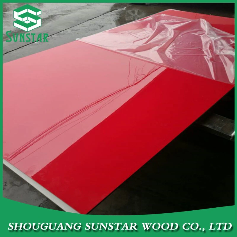 High Gloss Wood Grain UV MDF Panel/Melamine Faced Laminated Panel