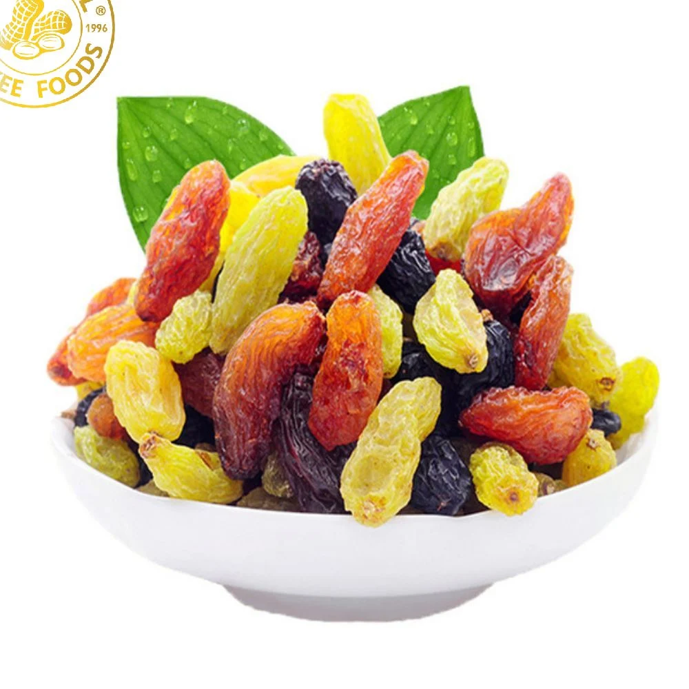 Multi-Colors Raisins/Sweet/Fresh/Bright-Colored/Snacks Food From China Dried Fruit