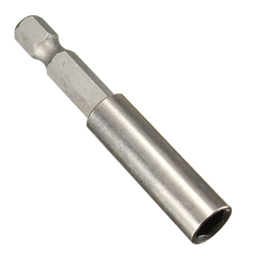 Magnetischer Verlängerungs-Schraubendreher-Steckschlüssel Bohrerhalter 1/4" Sechskantwerkzeug