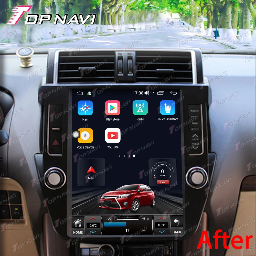 12,1 Zoll 2 DIN Doppel DIN Android 10,0 Auto DVD Player für GPS mit Bluetooth Universal Radio Stereo Audio Head Unit CarPlay für Toyota Prado 2010 - 2013