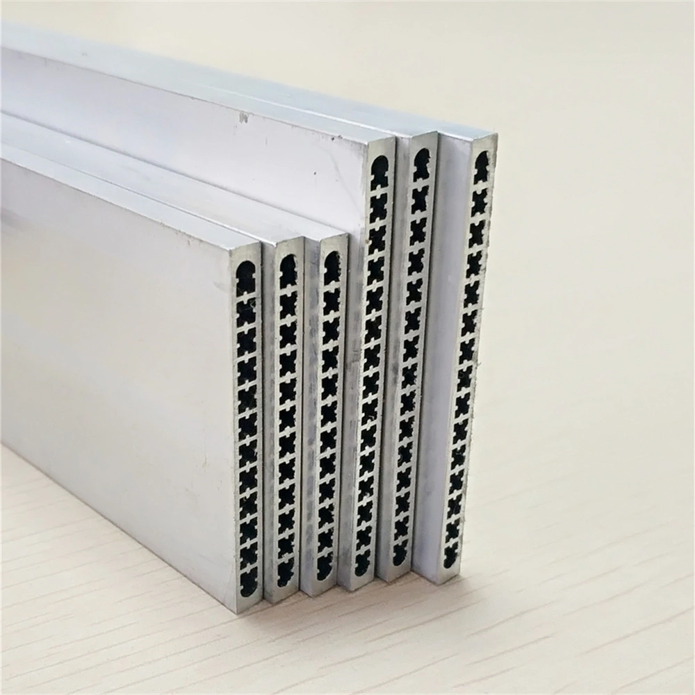 Customized Aluminum Extruded Tube Aluminum Micro-Channel Tube for Evaporator Condenser