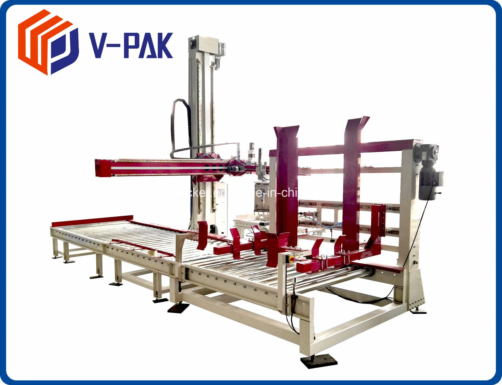 Automatic Washing Powder Bags Stacking Package Machine