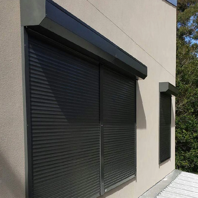 Residential Automatic Rolling up Security Aluminum Roller Shutter Doors