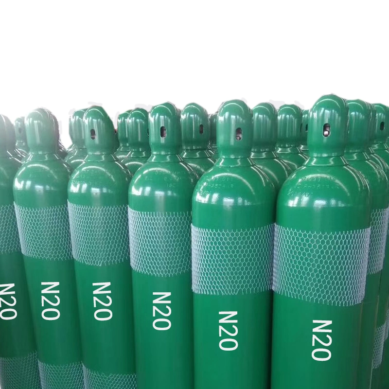 China Supply Industrial Grade Medical Gas 40L Nitrous Oxide N2o Laughing Gas
