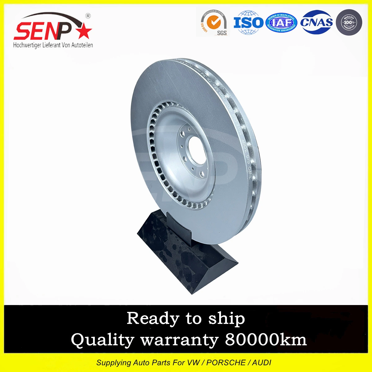 OEM 3W0 615 301 K Senp High quality/High cost performance  Auto Parts Brake System Front Brake Disc 405mm for Bentley Continental Gt 04- 3W0615301K