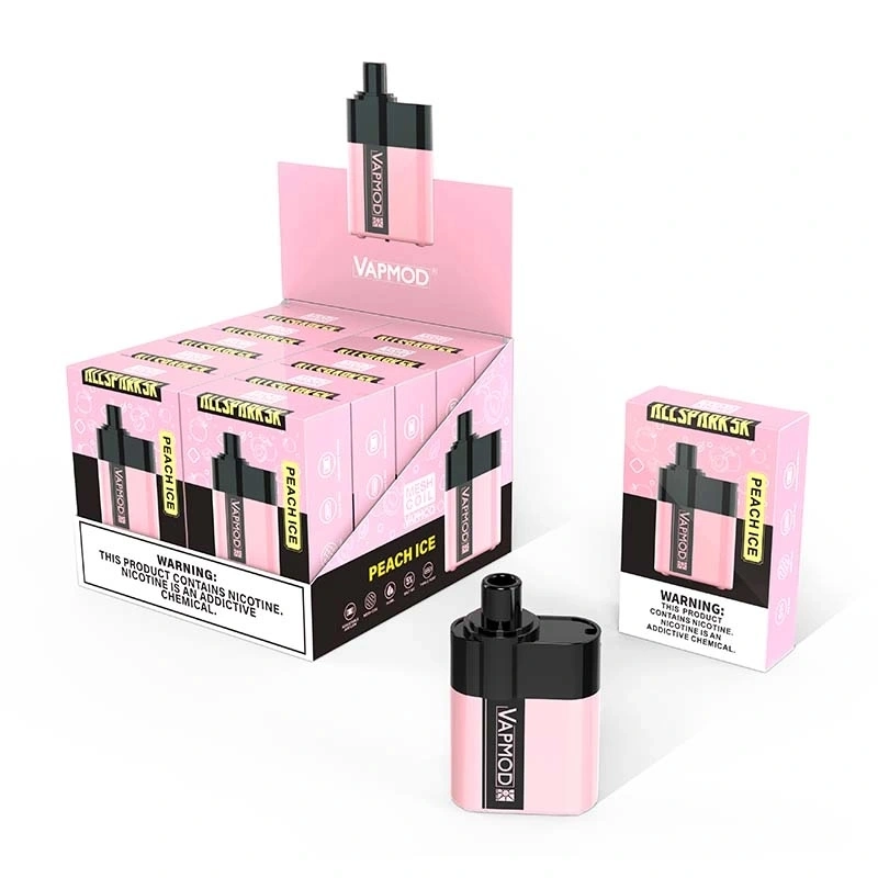 Comercio al por mayor de Vape Vapmod Allspark desechables de pluma de bolitas de 5000 Cigarrillo electrónico