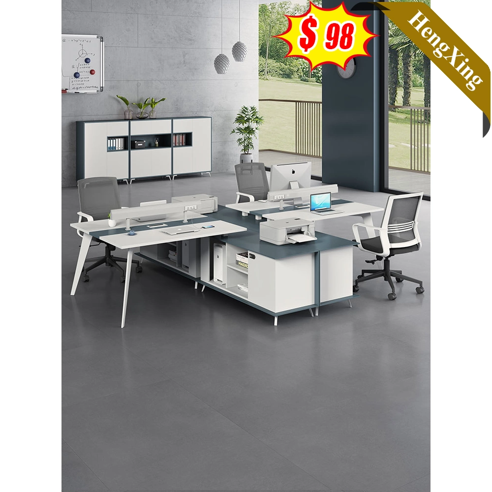 Modern Modular Open Space Office Desk 6 Seat Office Cubicle Table Workstation