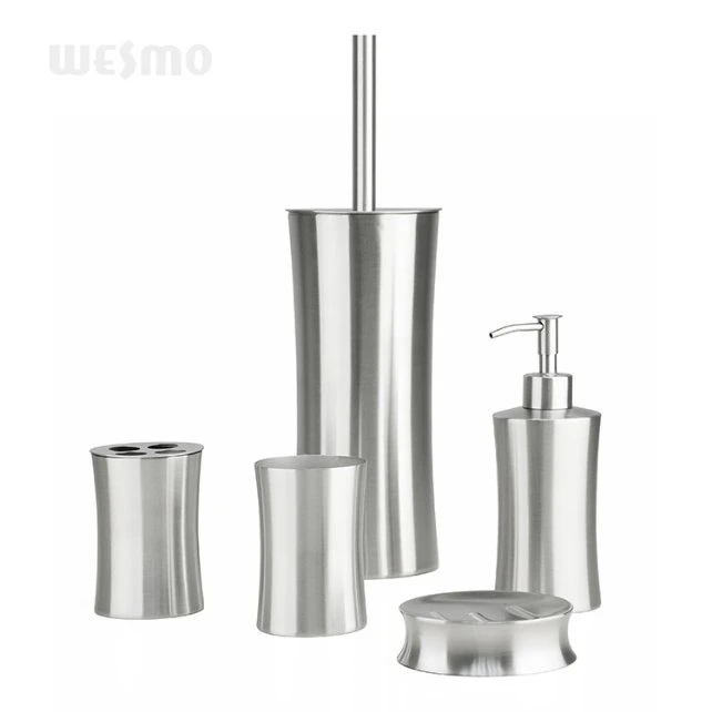 Matt Finish with Slim Waist Stainless Steel Bath Set