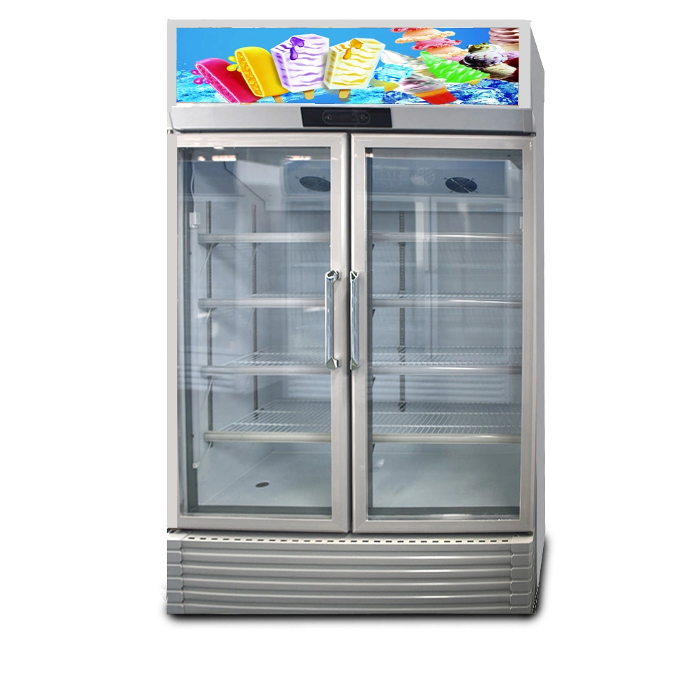 Glass Door Beer Fridge Cooler Refrigerator Freezer