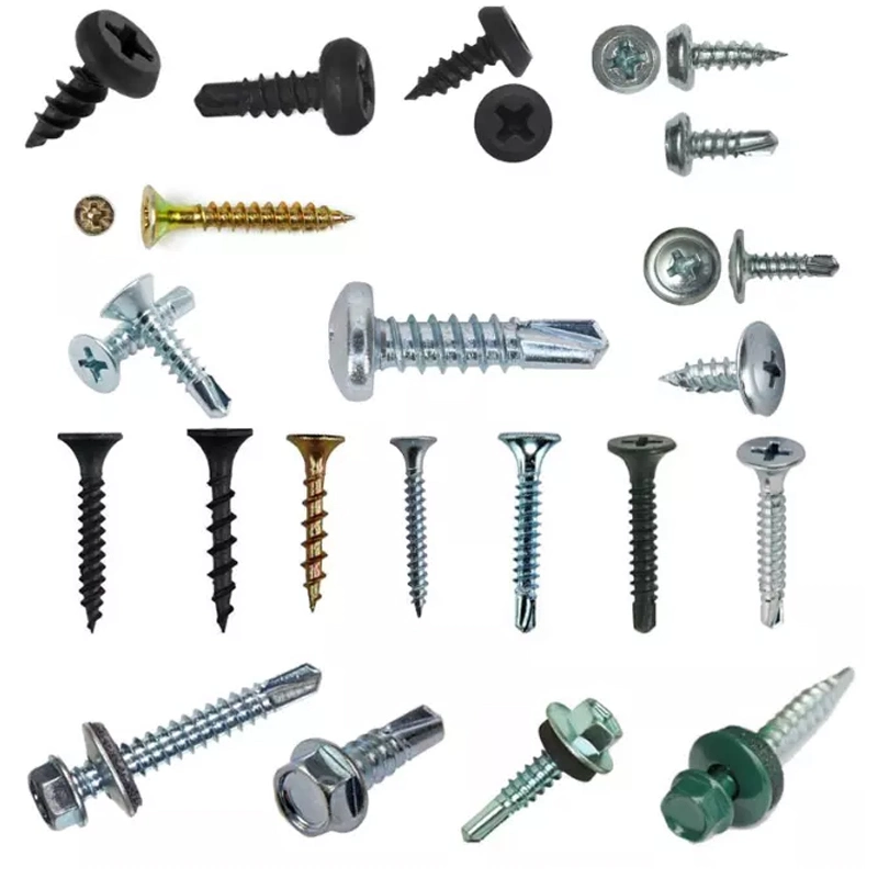 Round Cross Bulk and Box Package Csk/Pan/Truss/Hex/Pan Framing Head Self Drilling Screw