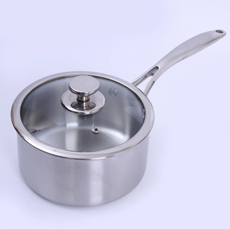 1.5 Quart caçarola W/Capa Chef's Classic Inox panelas coleção