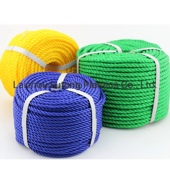 8mm PE Monofilament Rope Twisted Plastic Fishing Rope Cord