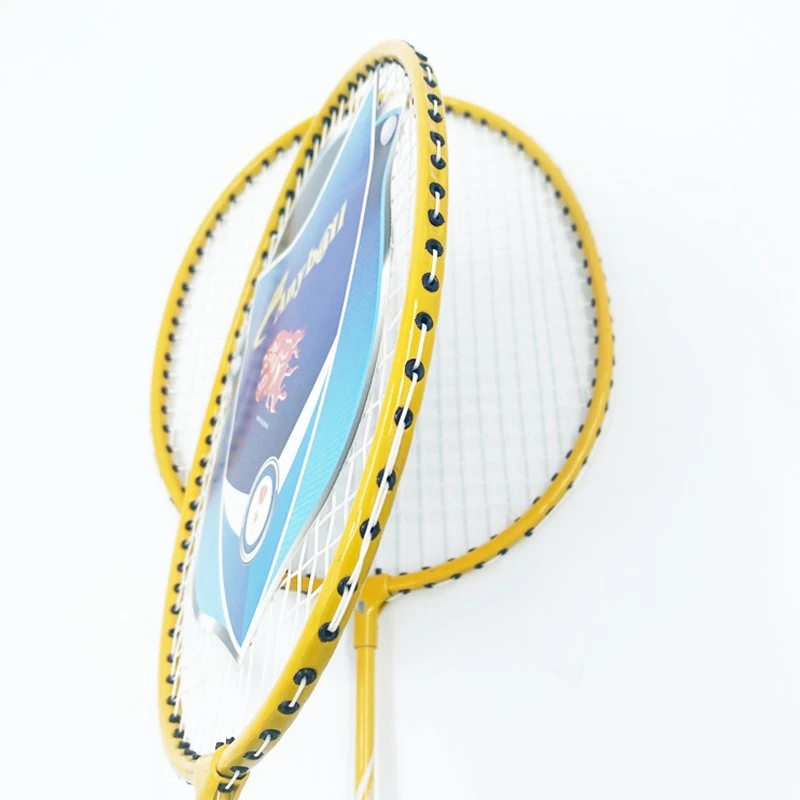 Good Quality Badminton Racket Alloy Training Badminton Racket Steel Badminton Racket