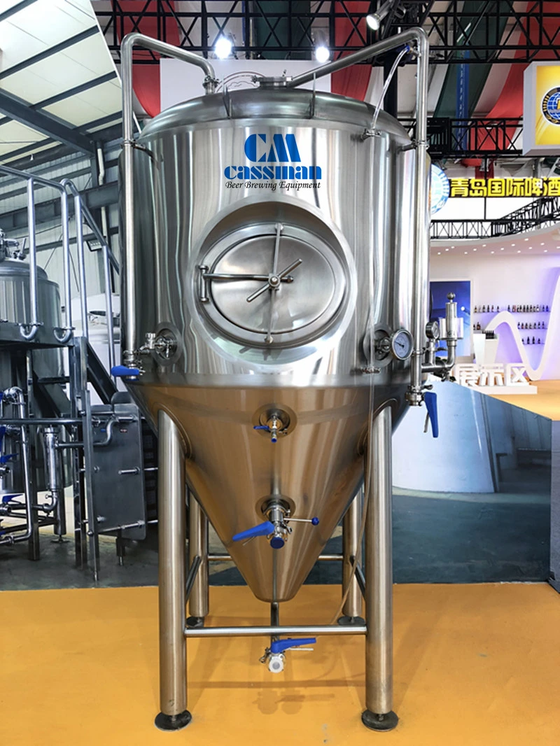 Cassman 1500L Stainles Steel Commercial Conical Beer Fermentation Tank