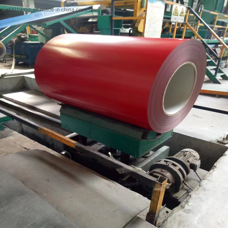 Bis Certificat Dx51d ASTM Gi Steel China PPGI Cold Rolled Color Coated Prepainted Galvanized Steel Coil Color Coated Steel Coil