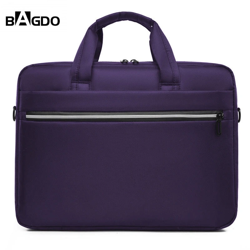 New Simple Design Luxury Waterproof Business Laptop Bag Portable Notebook Computer Bag