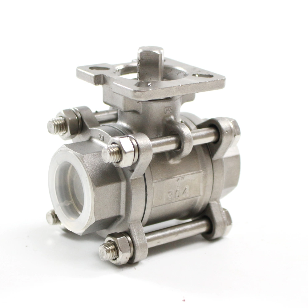 1/4" 1/2" 1000 Wog Butt Welding End Stainless Steel CF8m Ball Valve