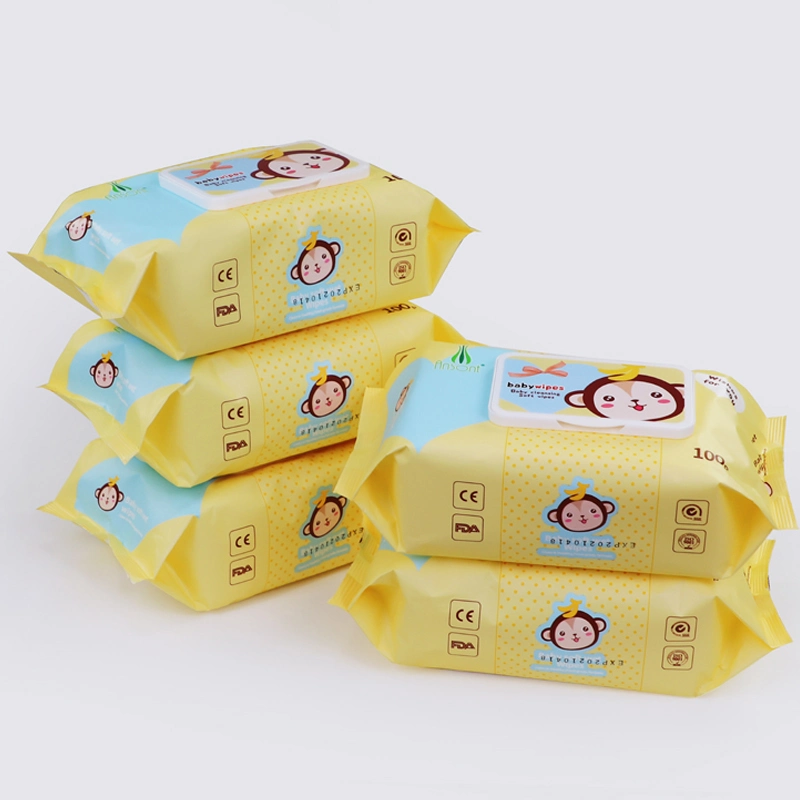 Customized Logo and Specification Soft and Gentle Biodegradable Baby Wet Wipe