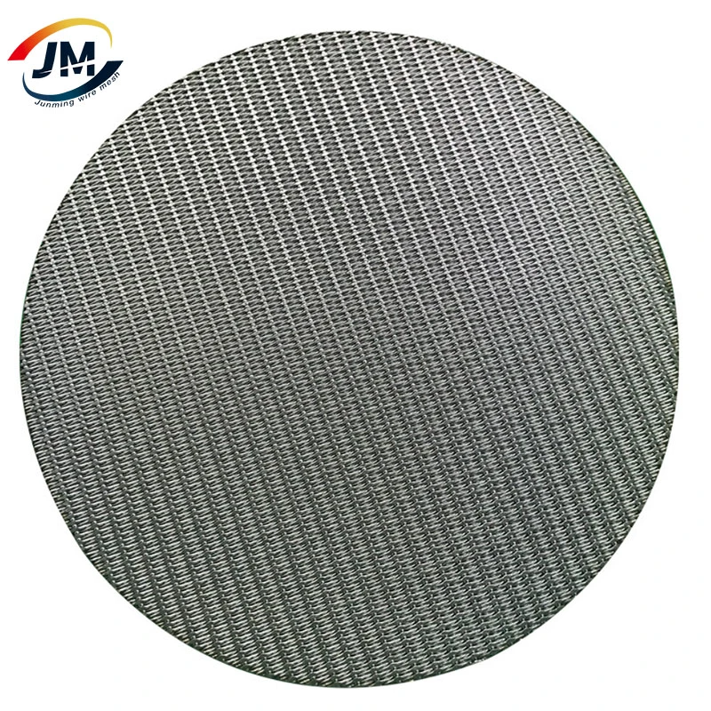 304 316 Stainless Steel Round Sintered Filter Screen Disc