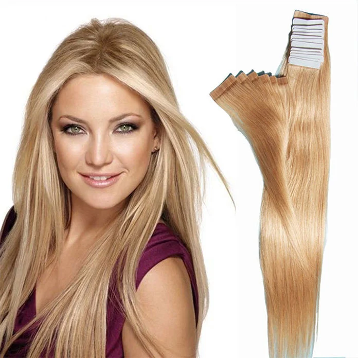 Invisible Doble Remy Remy Virgen Remy cinta Europea Hair extensión