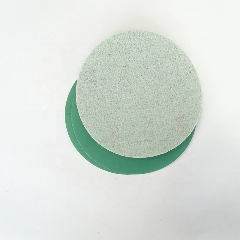 5inch 125mm Green Polyester Film Polishing Disc Sandpaper Dry and Water Sandpaper 125mm