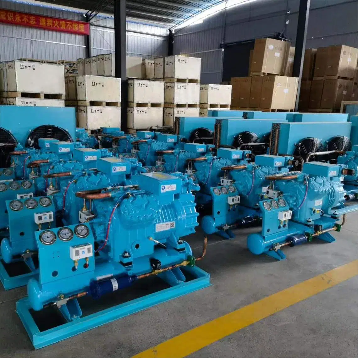 Light Weight Environmental Protection Compressor Units for Cold Room