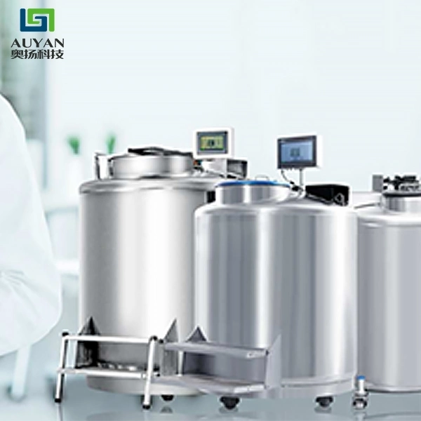 Transportable Lab Biological Dewar Liquid Nitrogen Cryogenic Tank